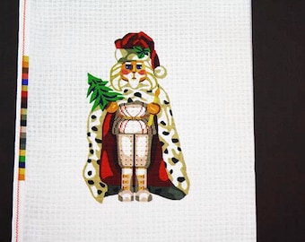 Needlepoint Nutcracker Canvas, Needlepoint Canvas Designs, Christmas Needlepoint, Santa Nutcracker Needlepoint Canvas, Needlepoint Supplies