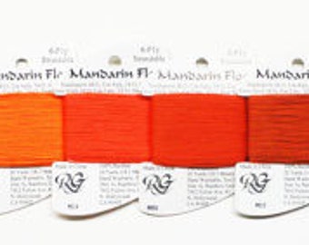 Rainbow Gallery Mandarin Floss 2.70 Each, Mandarin Floss, Embroidery Floss, Mandarin Floss Yarn, Mandarin Floss Threads, Floss, Bamboo