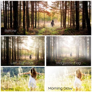 Enchanted Mist Overlays & PSE ELEMENTS Actions 36 Overlays and 25 Actions image 4