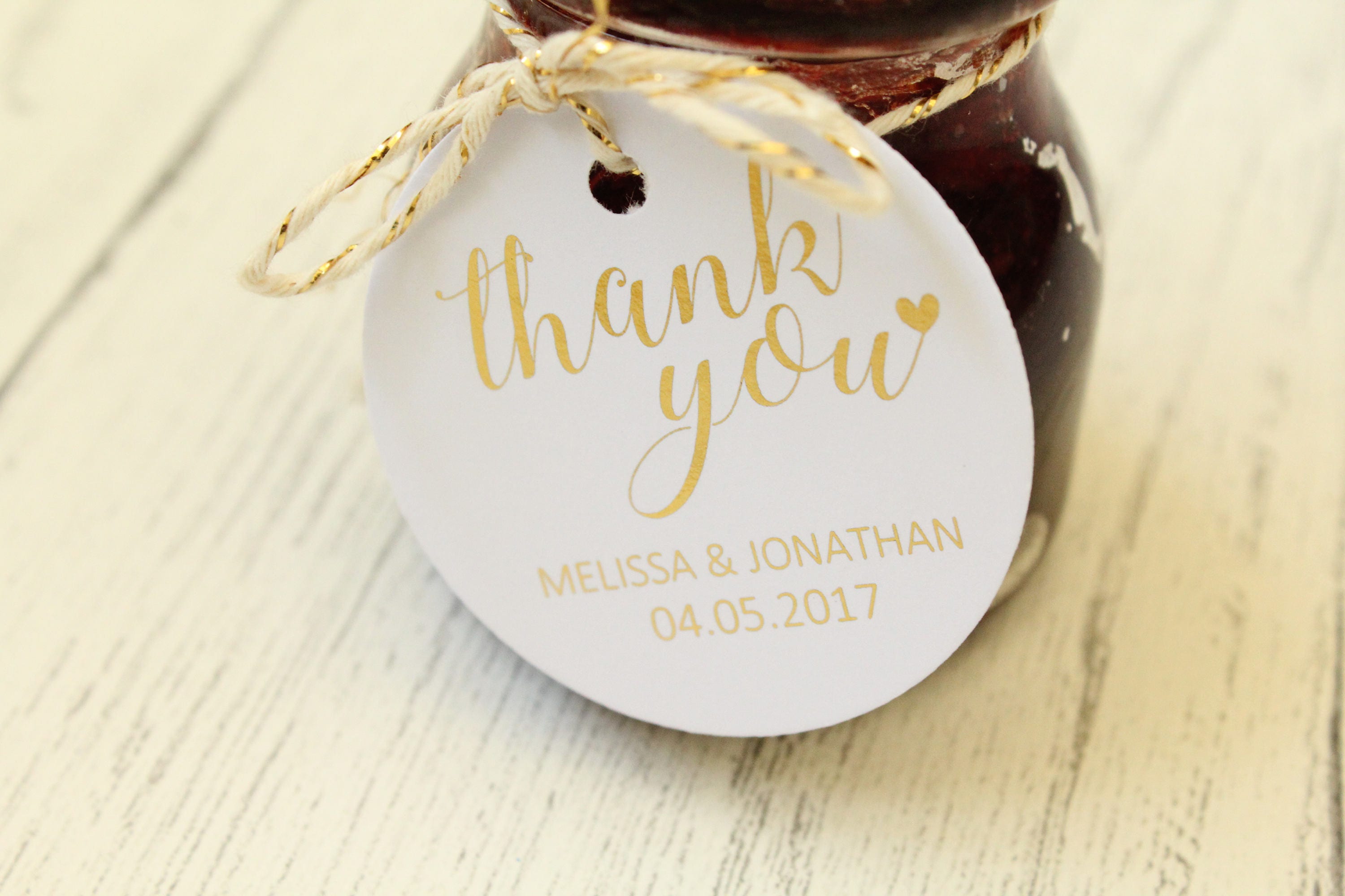 Wedding Thank You Tags Wedding Favour Tag Thank You Gift ...