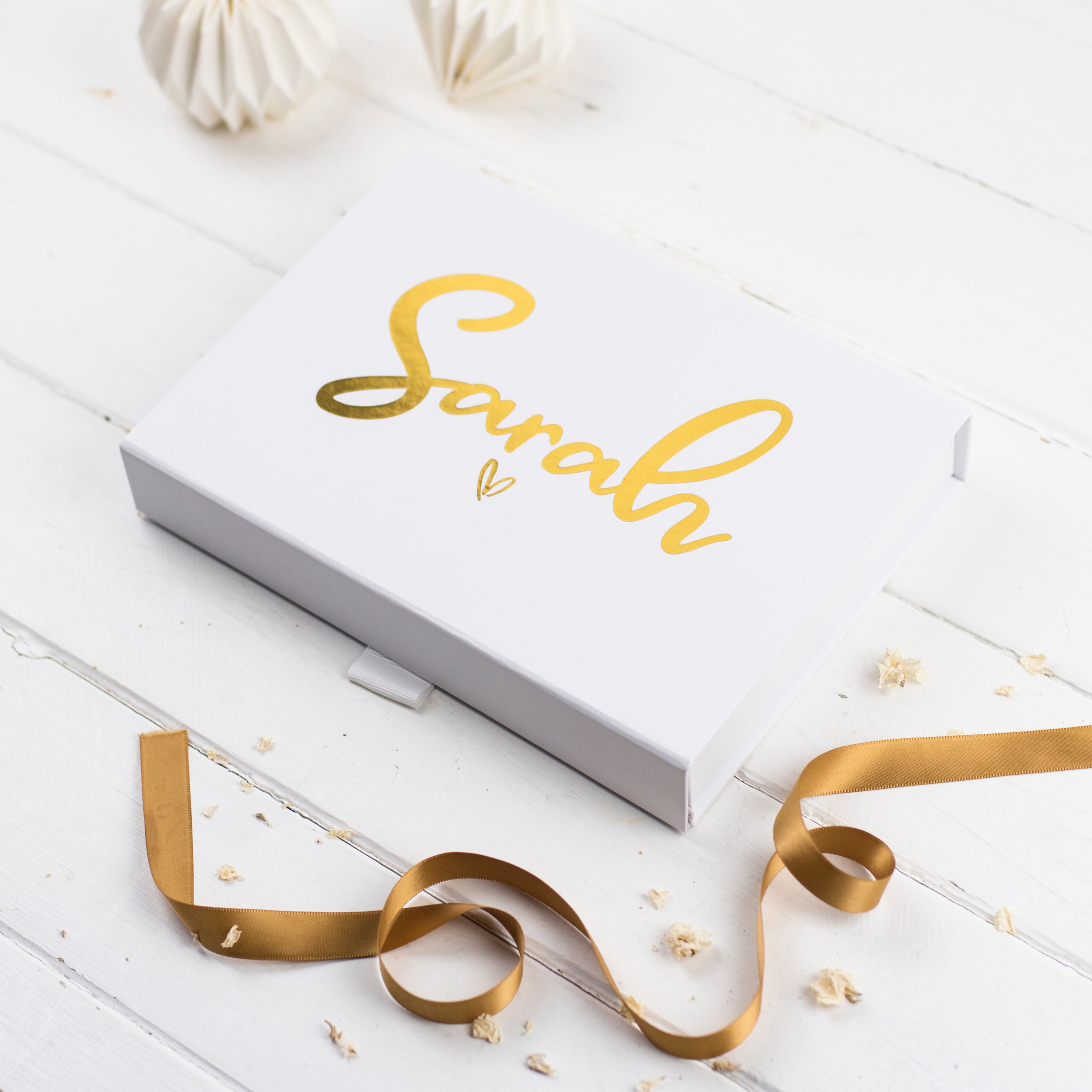 Personalised name keepsake box gift box for her proposal Etsy