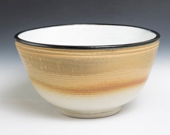 Mixing Bowl Gold colors - 8-1/2" wide! Bread making, Salads, Popcorn!