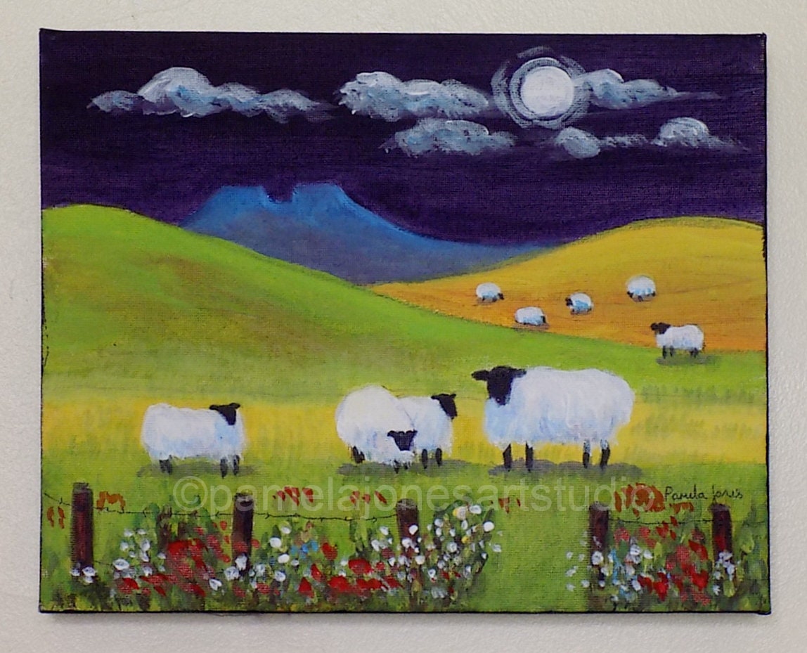 Sheep painting deals