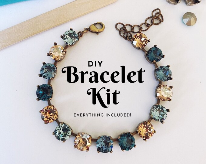 Rock Creek DIY Bracelet Making Kit Make Your Own Sparkle Bracelet Do It ...