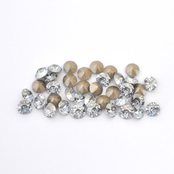 Blue Shade 29ss 1088 Chatons 6mm Barton Crystal- Multiple Pack Sizes Available