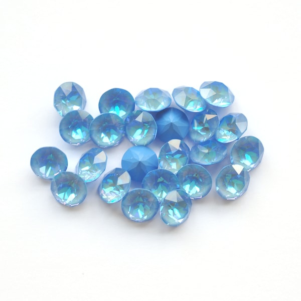 Ocean Delite 39ss 1088 Chatons 8mm Barton Crystals - Multiple Pack Sizes Available