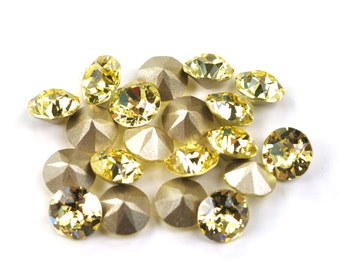 Jonquil 39ss 1088 Chatons 8 mm Barton Crystals - Plusieurs tailles disponibles