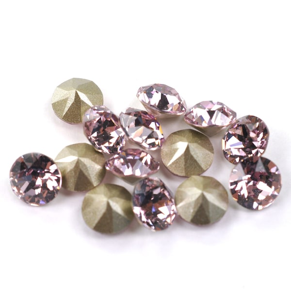 Light Amethyst 39ss 1088 Chatons 8mm Barton Crystals - Multiple Pack Sizes Available