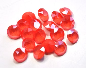 Light Coral 39ss 1088 Chatons 8mm Barton Crystals - Multiple Pack Sizes Available