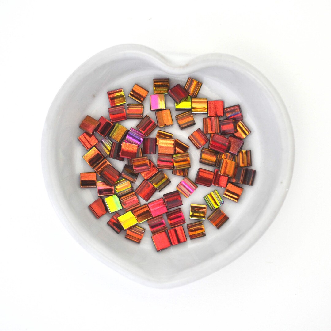 Magic Wine Full & Half Tilas Miyuki Tila Beads TL4573 Etsy