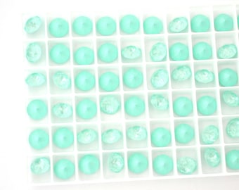 Soft Mint Ignite 39ss 1088 Chatons 8mm Barton Crystals - Multiple Pack Sizes Available