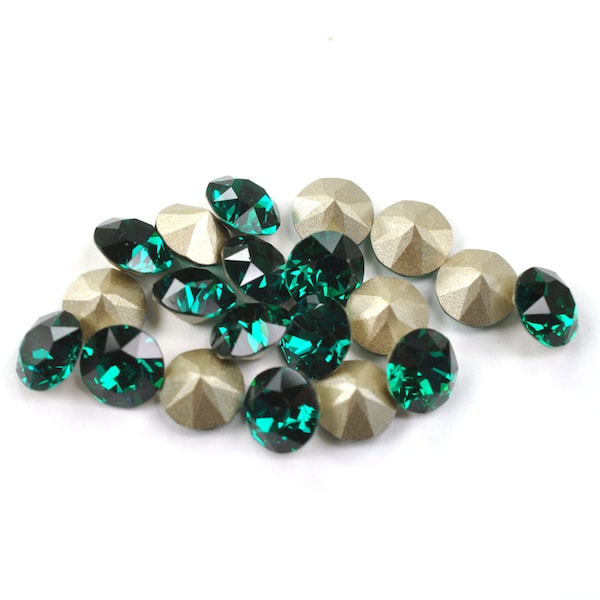 Emerald 39ss 1088 Chatons 8mm Barton Crystals - Multiple Pack Sizes Available