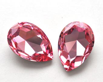 ライトローズ 30 x 20 mm ペアシェイプ 4327 スワロフスキー