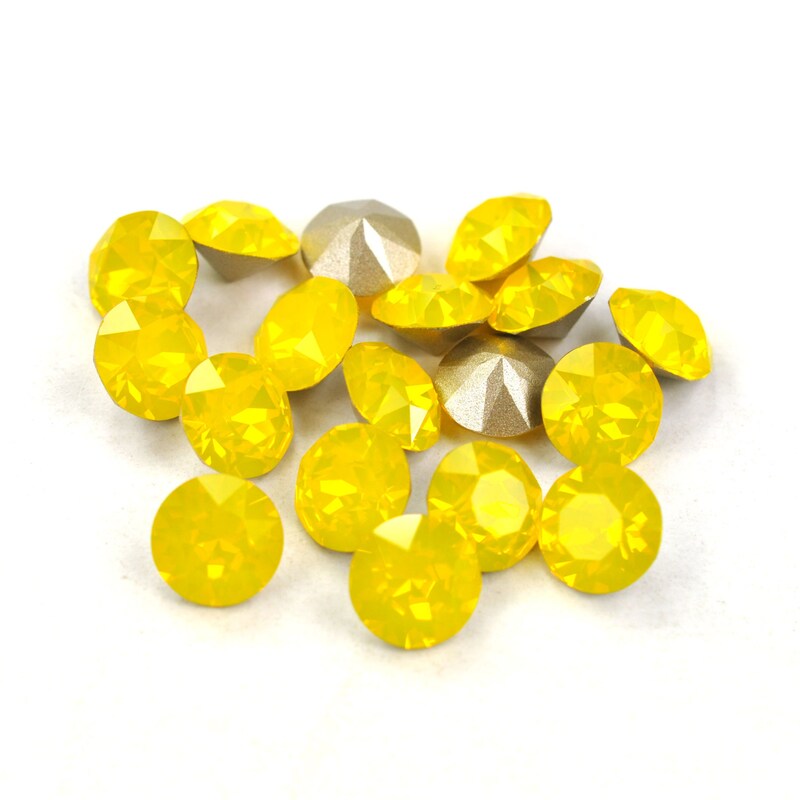 Yellow Grey Rhinestone Yellow Rhinestones - Etsy