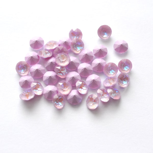 Lavender DeLite 29ss 1088 Chatons 6mm Barton Crystal- Multiple Pack Sizes Available