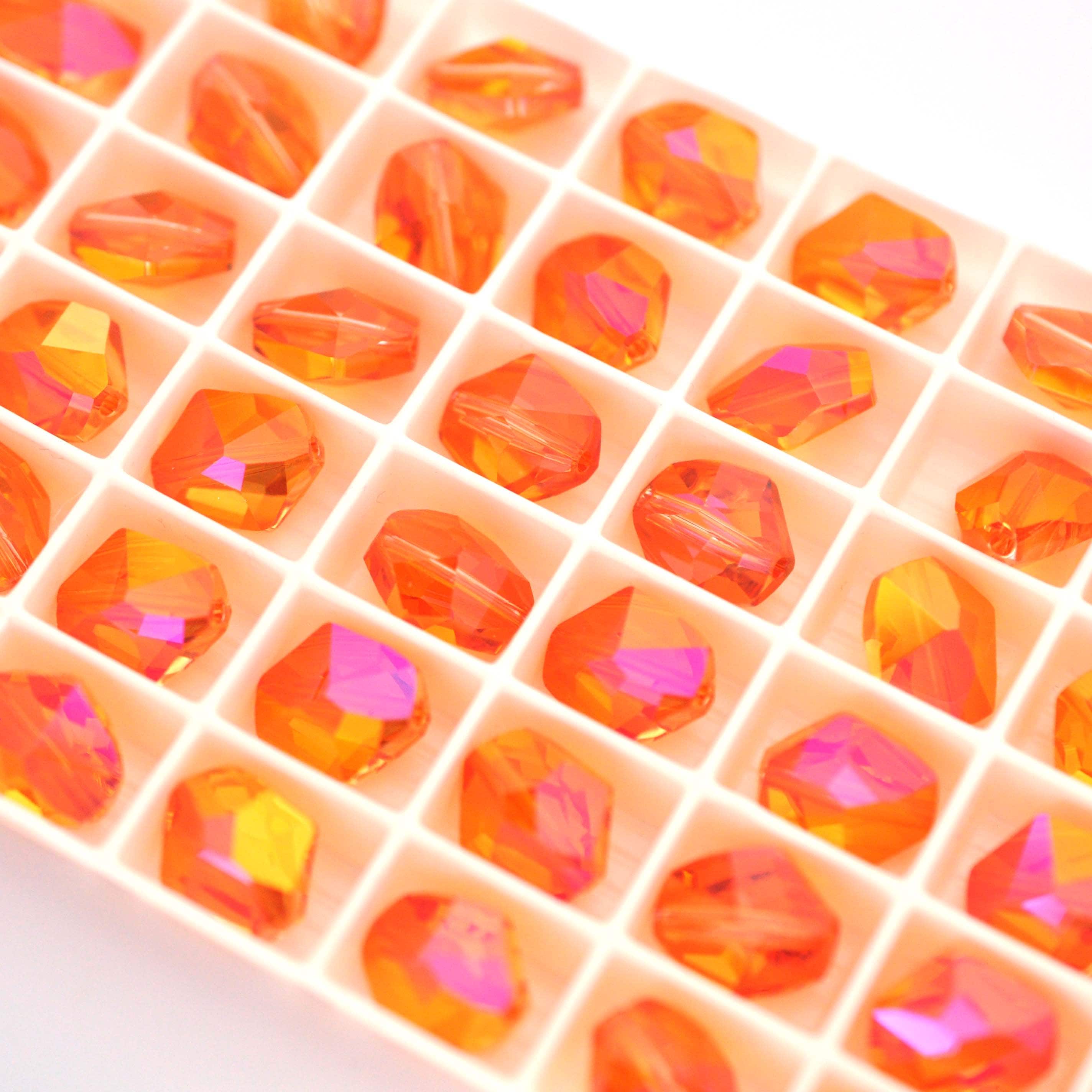 Astral Pink 12mm Cosmic Bead 5523 Barton Crystal - 2 Pieces - Etsy