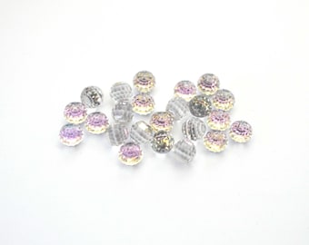 Vitrail Light 6mm Disco Ball Crystal - 4861 Barton Crystal - Fireball, Multifaceted, Disco Ball, Nail Art - Multiple Pack Sizes