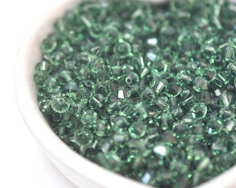 Erinite 4mm & 8mm Bicone Beads, Barton Crystal - Bicones Article 5328 - Multiple Pack Sizes Available