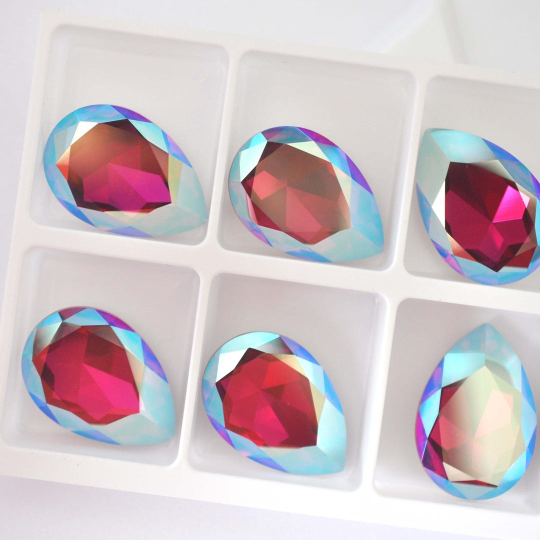 Glitzersteine Crystal Fuchsia - Pink