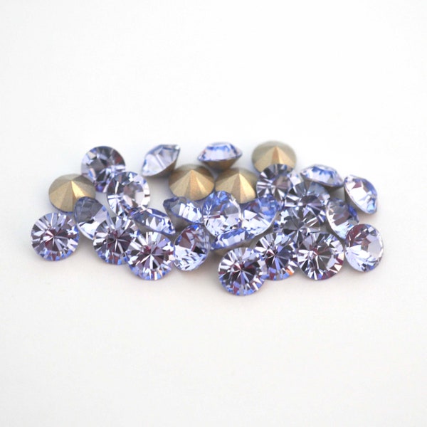 Provence Lavender 39ss 1028 Chatons 8mm Barton Crystals - Multiple Pack Sizes Available