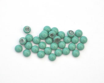 Jade Pearl 6mm Glass Pearls 5817 Barton Crystal, Fits 29ss/6mm Settings - Multiple Pack Sizes Available