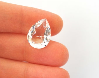 Crystal Unfoiled 18x13mm Pear Shape 4320 Barton Crystal - 1 Piece