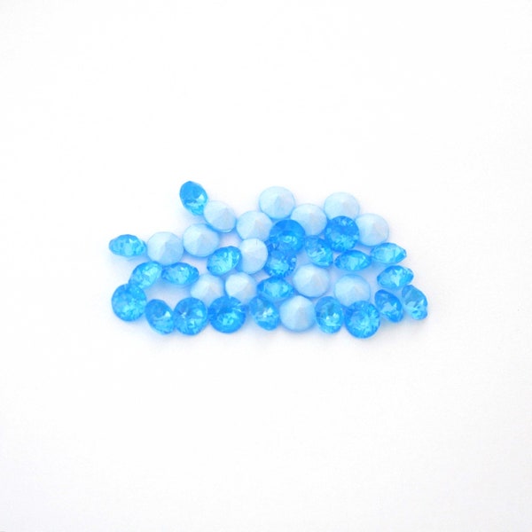 Electric Blue Ignite 29ss 1088 Chatons 6mm Barton Crystal- Multiple Pack Sizes Available