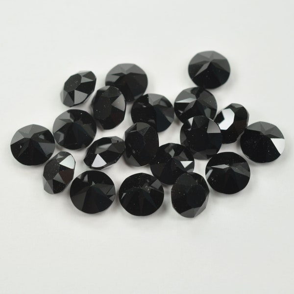 Jet (Black) 39ss 1088 Chatons 8mm Barton Crystals - Multiple Pack Sizes Available