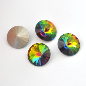 Vitrail Medium 12mm Rivoli 1122 Round Barton Crystal - Multiple Pack Sizes Available