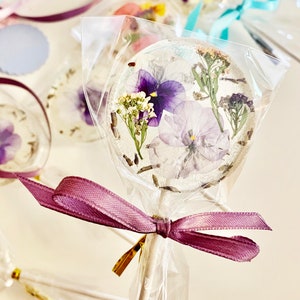 Edible Flower Lollipops image 9