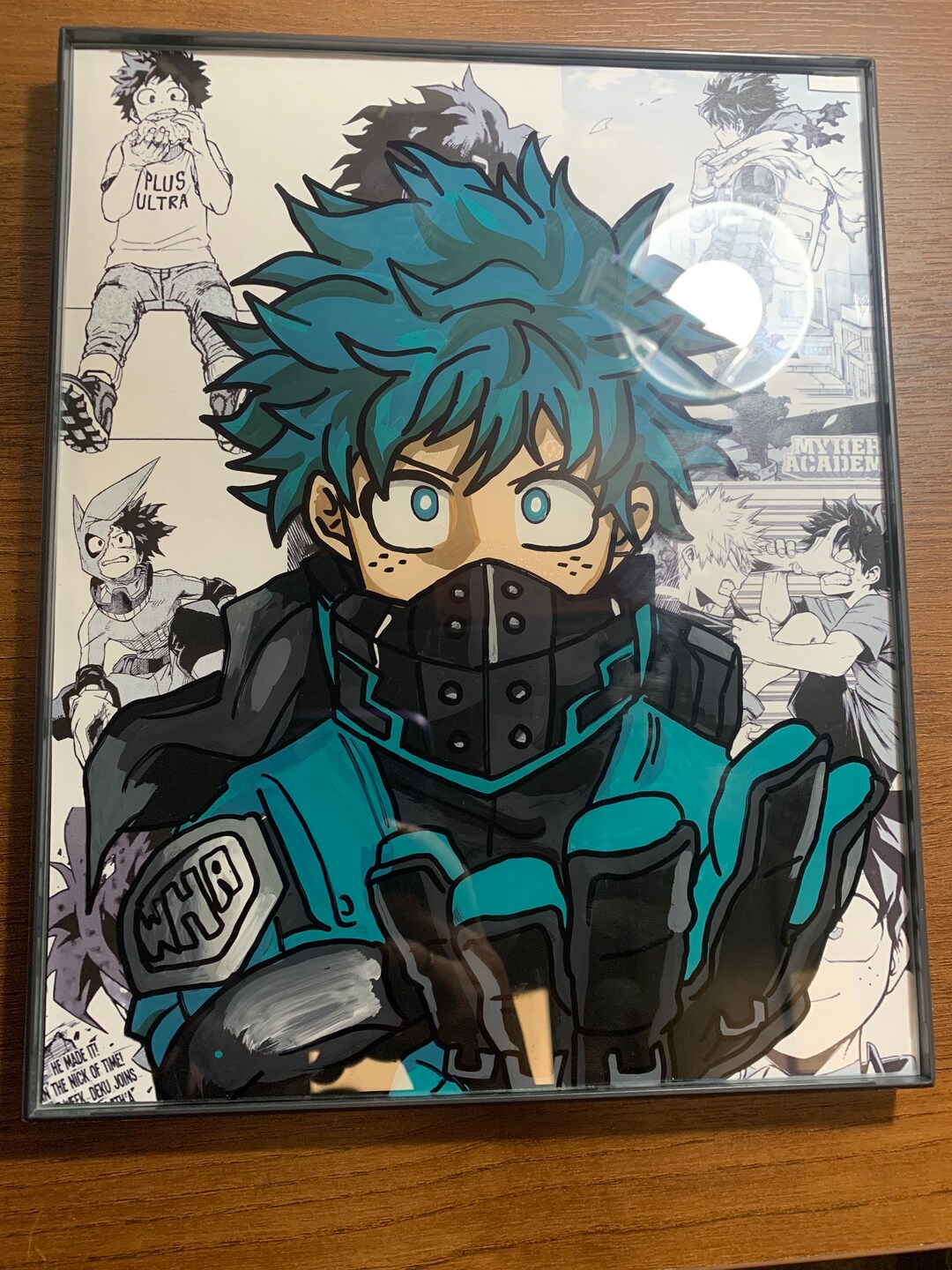 Deku - My Hero Academia Glass Painting - Etsy