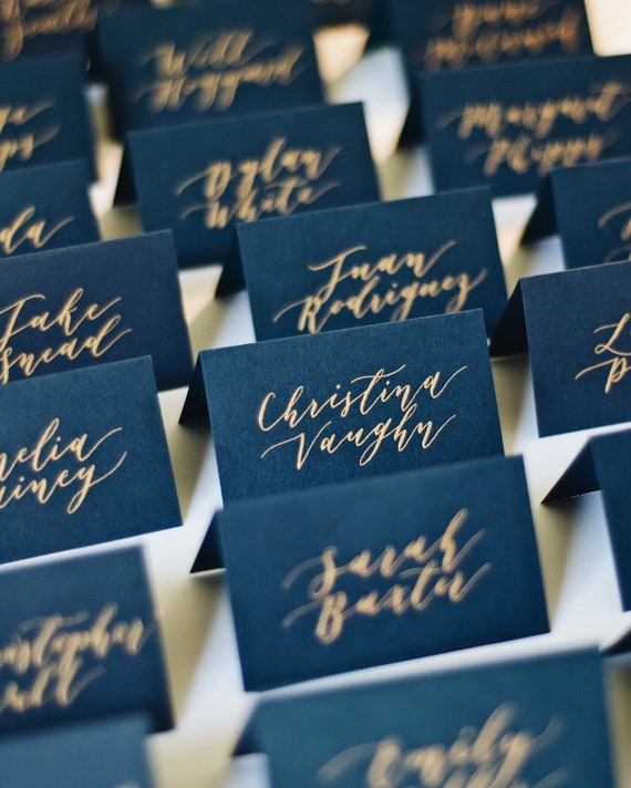 Wedding Place Cards Etsy