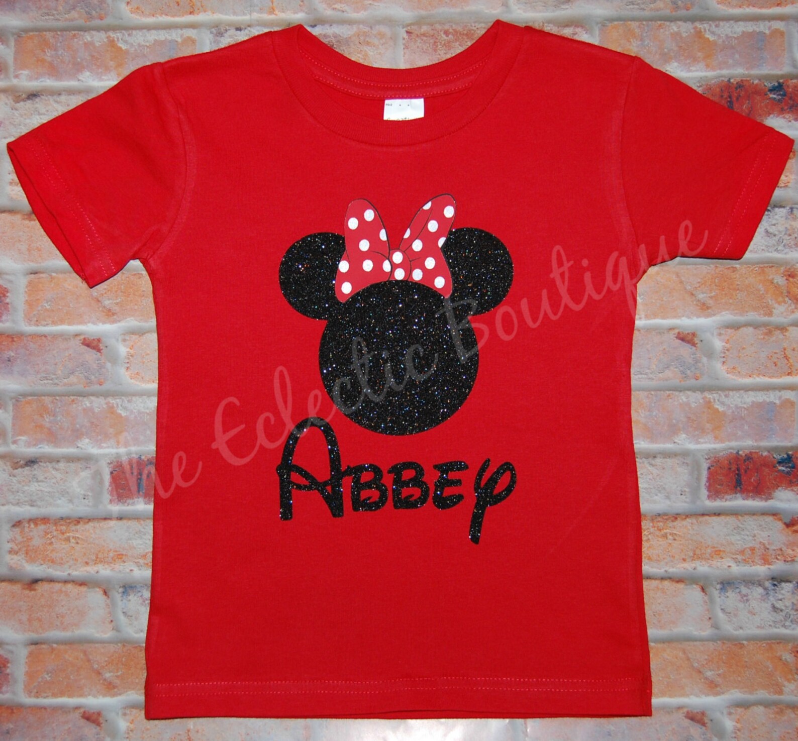Personalized Minnie Mouse Tshirt Etsy
