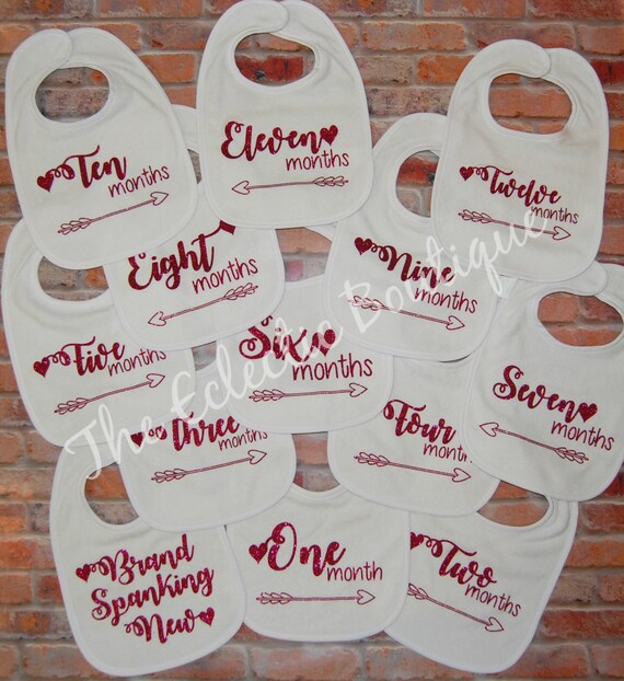 milestone bibs