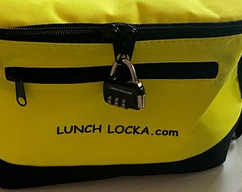Canvas Locking Lunch Bag mit NEUEM UND VERBESSERTEM Schloss!!!