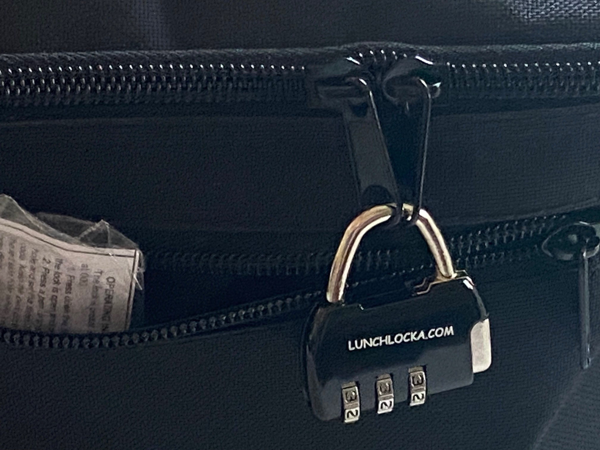Canvas Locking Lunch Bag With New and Improved Lock Etsy