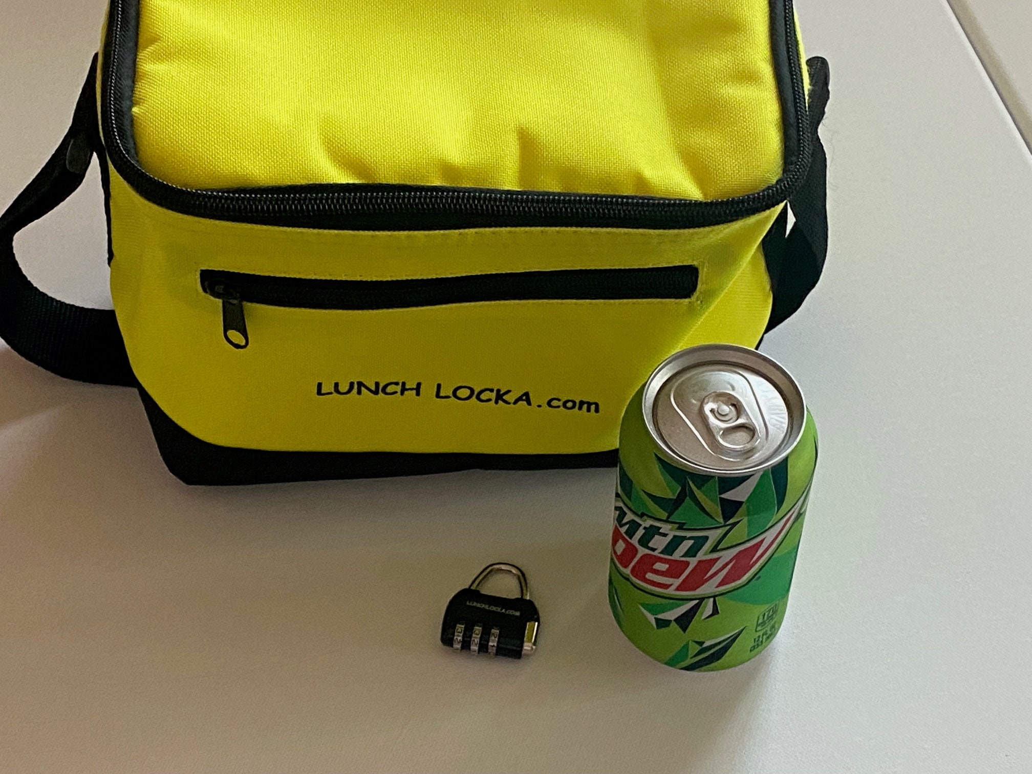 Canvas Locking Lunch Bag With NEW AND IMPROVED Lock Etsy