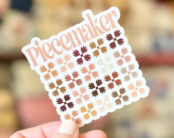 Vinyl Sticker: Piecemaker Vinyl Sticker: Piecemaker