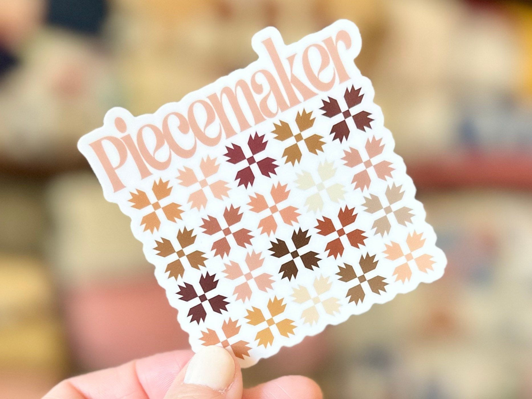 Vinyl Sticker: Piecemaker Vinyl Sticker: Piecemaker