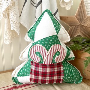 Árbol de Navidad aún más grande / Almohada de edredón / Decoración navideña / #89