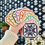 Quilt Block Stickers