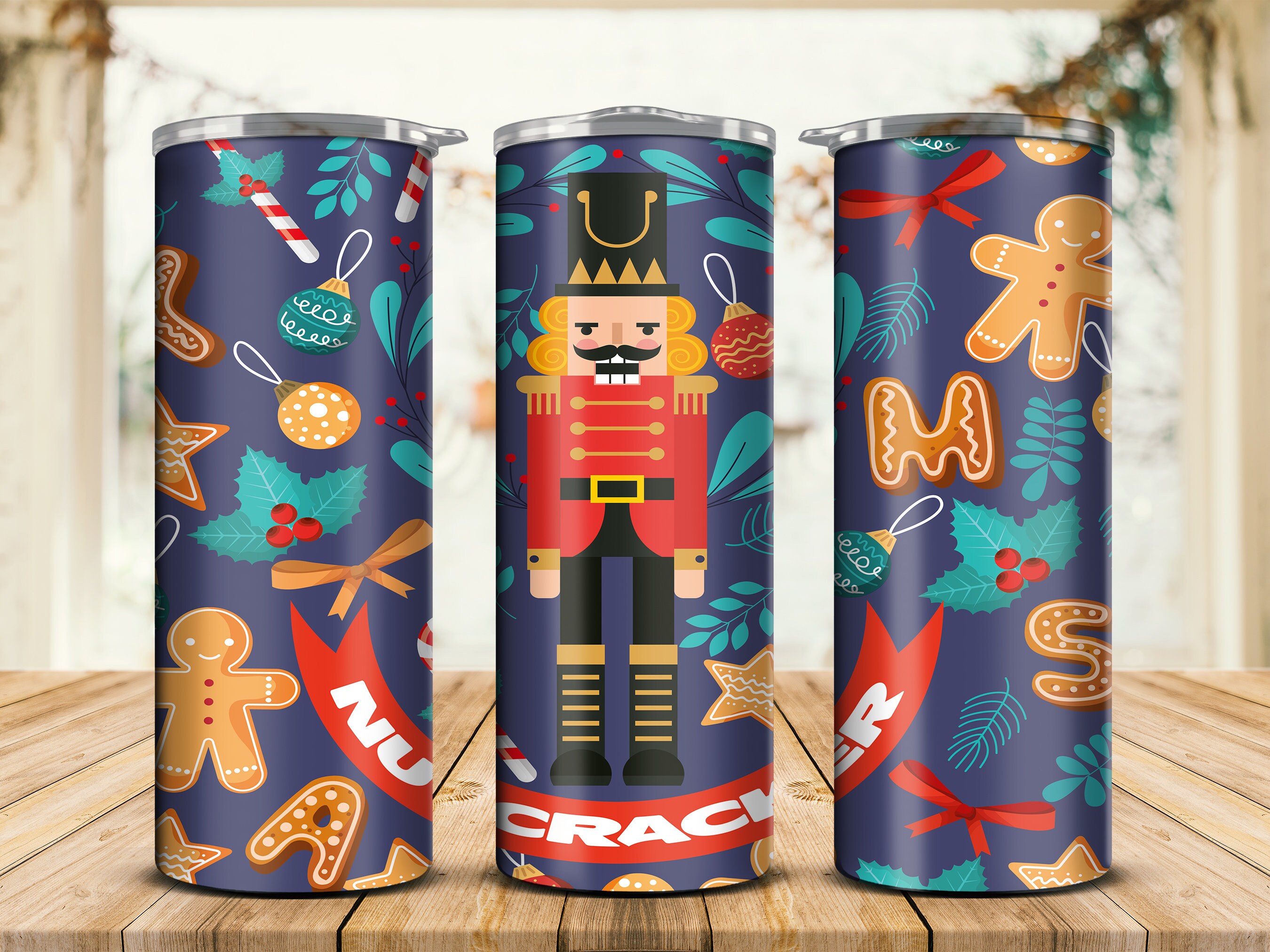 Benutzerdefinierte Nussknacker Becher, Nussknacker Ballett, Weihnachtsbecher