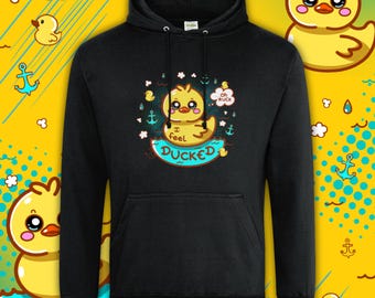 I Feel Ducked Hoodie - Chronic Illness - Hidden Disability - Mental Health - Depression - Pain