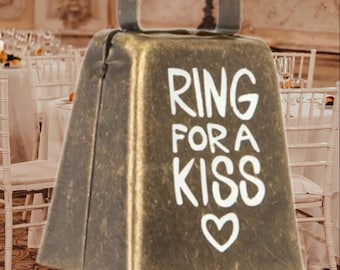 Anello per un bacio Campanello di metallo per ricevimento di nozze, ideale per tavoli