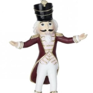 4.5&quot; Royal Court Nutcracker Ornament Christmas Mantel Centerpiece Decoration