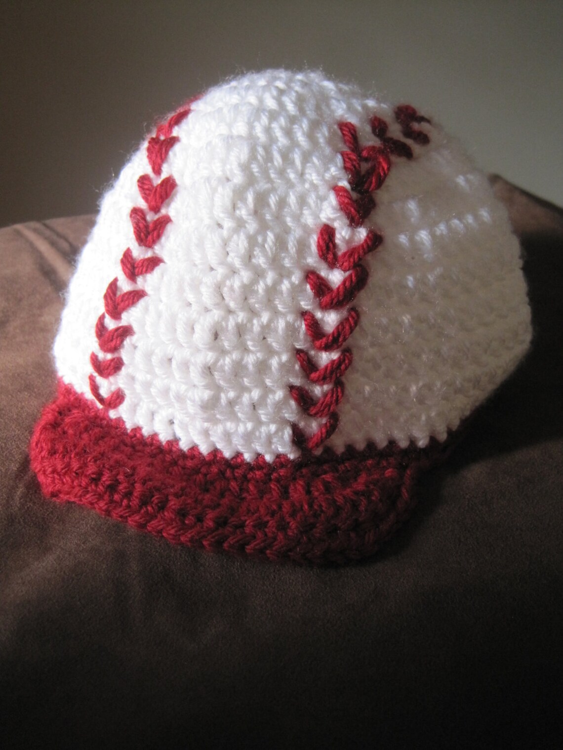 Baby Baseball Beanie Baby Boy Baseball Hatcrochet Hat Baby Boy Newborn