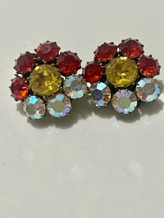 Sherman Vintage Clip on Earrings