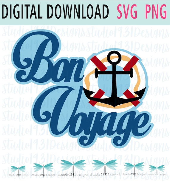 Bon Voyage: Silhouette in Blue Bon Voyage: Silhouette in Blue