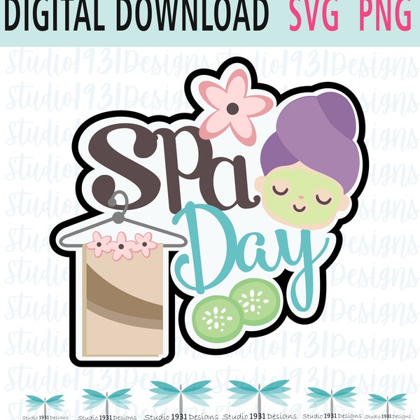 Spa Day Svg - Etsy