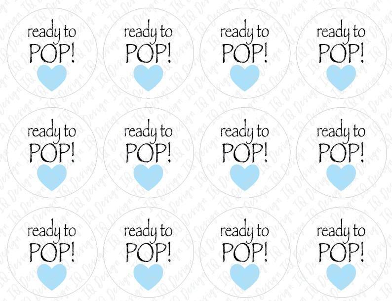 Ready to POP Design for BABY SHOWER Digital File eps/ pdf ...